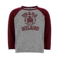 Pulovere Prada Logo-Intarsia Sweater Femei