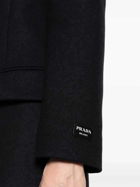 Paltoane Prada Prada Virgin Wool Coat BLUE Femei (BM 16932861) 5
