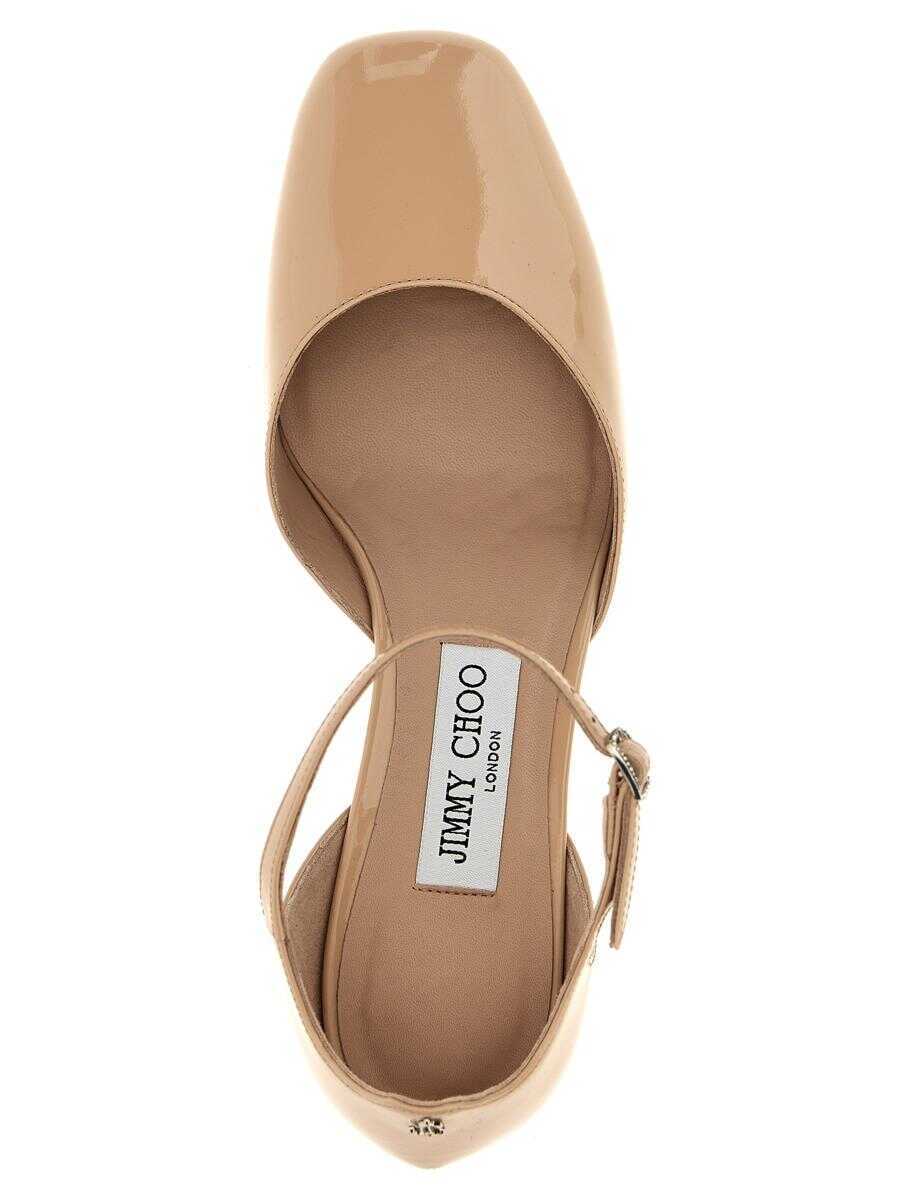 Pantofi cu toc Jimmy Choo Jimmy Choo Pixie Pumps Beige Femei (BM 16932927) 4
