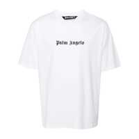 Tricouri Palm Angels Palm Angels Logo-Print T-Shirt