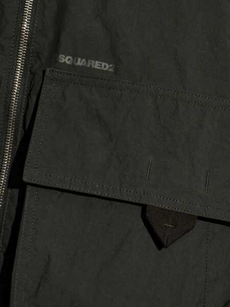 Geci DSQUARED2 DSQUARED2 Jackets Black Barbati (BM 16933335) 5