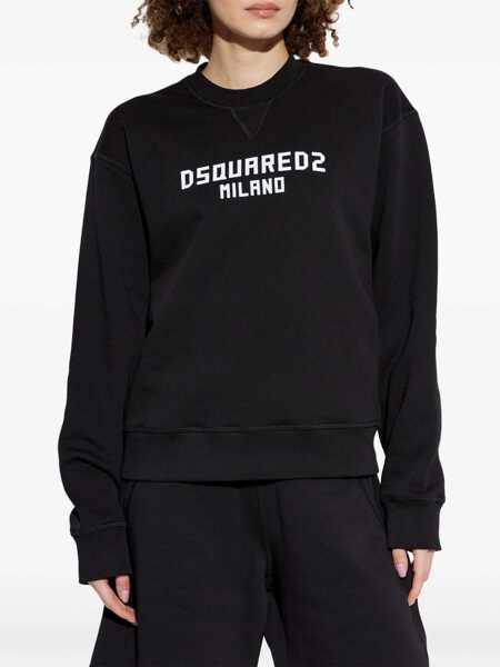 Tricouri DSQUARED2 DSQUARED2 Sweatshirts Black Femei (BM 16933419) 3