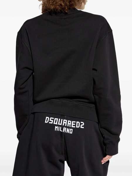 Tricouri DSQUARED2 DSQUARED2 Sweatshirts Black Femei (BM 16933419) 4