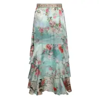 Imbracaminte CAMILLA Dama - Fuste CAMILLA Camilla Light Blue Silk Midi Skirt THE JEWELLERY MUSEUM Femei (BM 16934475) - B-mall.ro