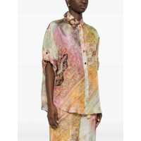 Camasi ZIMMERMANN Dama - Camasi ZIMMERMANN Zimmermann Tallow Printed Silk Shirt MULTICOLOUR Femei (BM 16934667) - B-mall.ro