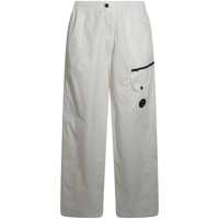 Pantaloni C.P. Company Ivory Cotton Pants Barbati