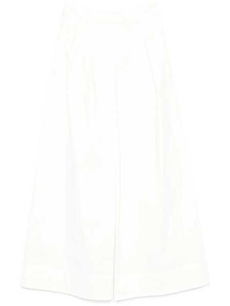 Pantaloni casual THE GARMENT The Garment Trousers WHITE Femei (BM 16938333) 1