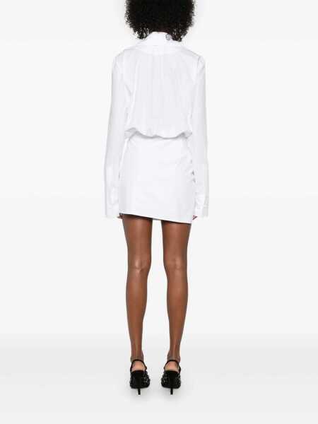 Rochii THE ATTICO The Attico Dresses WHITE Femei (BM 16939011) 4