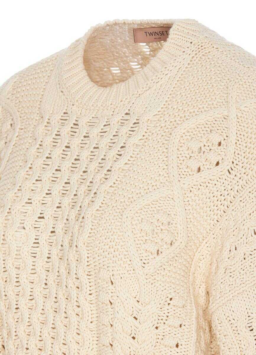 Pulovere TWINSET Twinset Sweaters Beige Femei (BM 16939515) 4