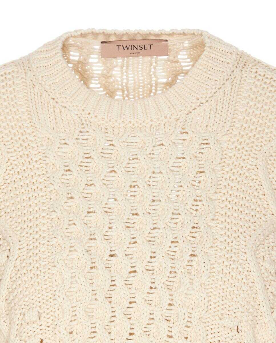 Pulovere TWINSET Twinset Sweaters Beige Femei (BM 16939515) 5