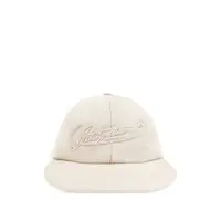 Palarii Jacquemus Beige Hat With Embroidered Logo Femei