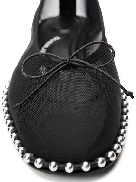 Balerini Alexander Wang Alexander Wang Flat Shoes Black Femei (BM 16940418) 2