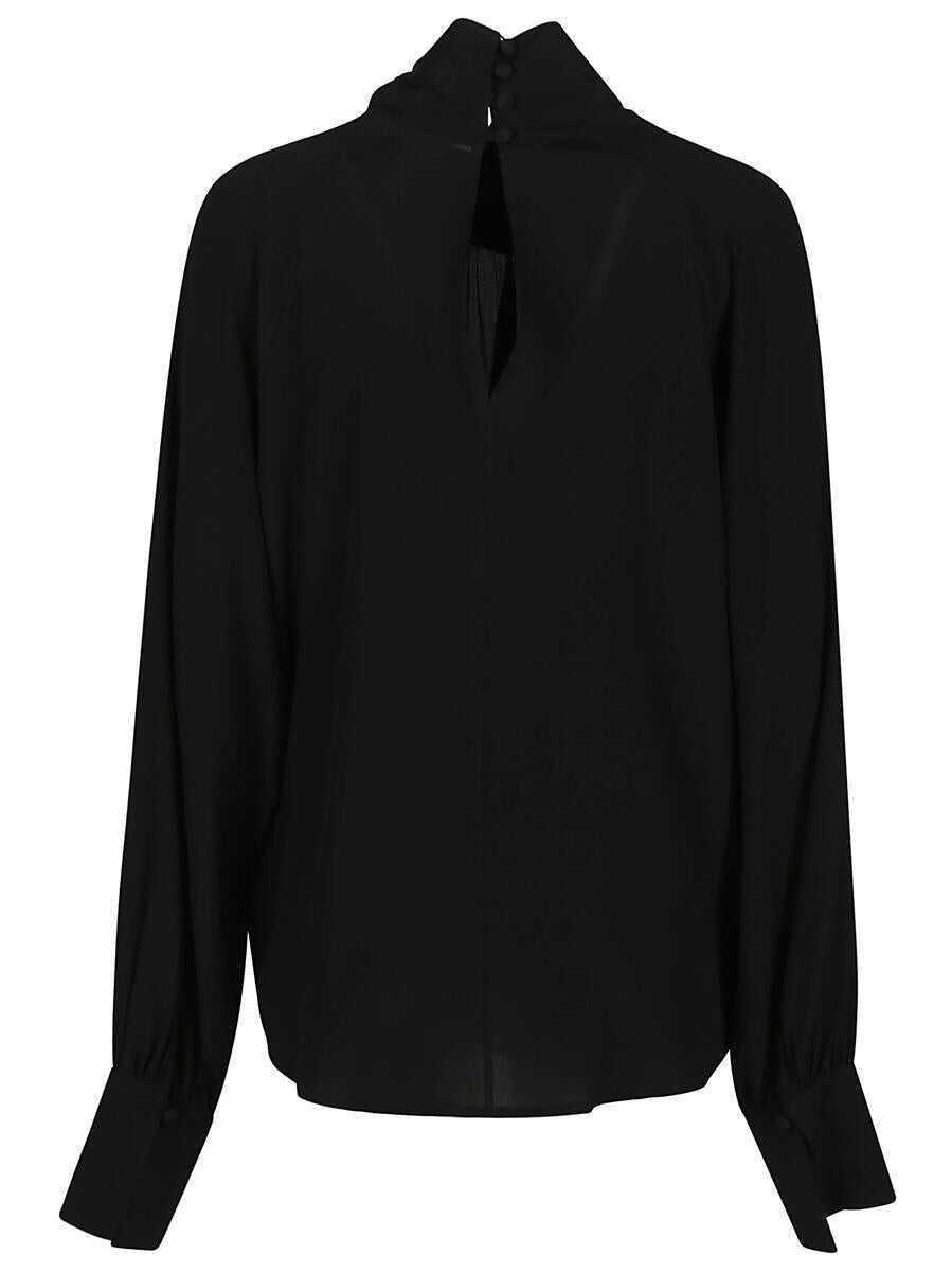 Topuri FEDERICA TOSI Federica Tosi Tops Black Femei (BM 16940622) 2