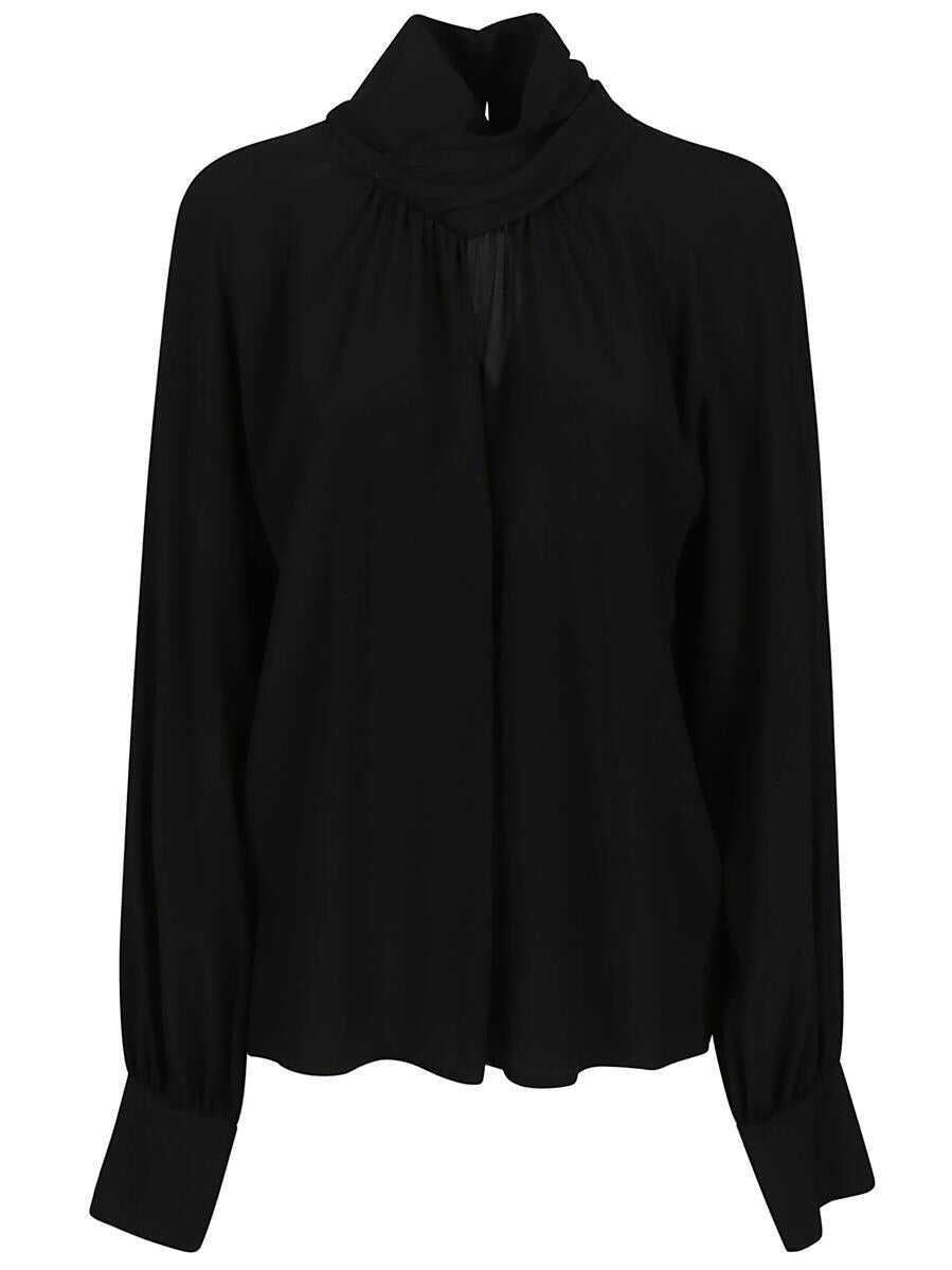 Topuri FEDERICA TOSI Federica Tosi Tops Black Femei (BM 16940622) 1