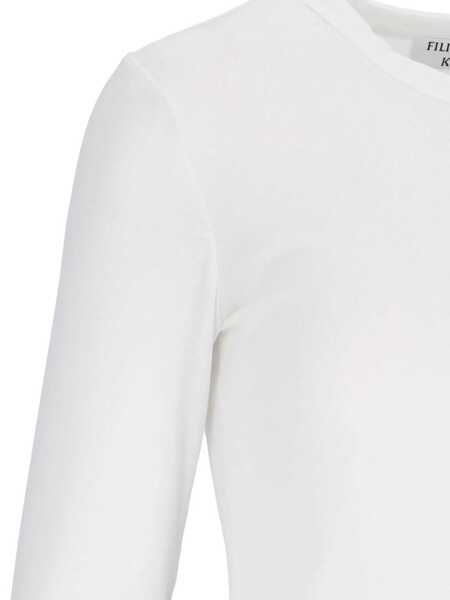 Topuri FILIPPA K Filippa K Top WHITE Femei (BM 16940628) 5