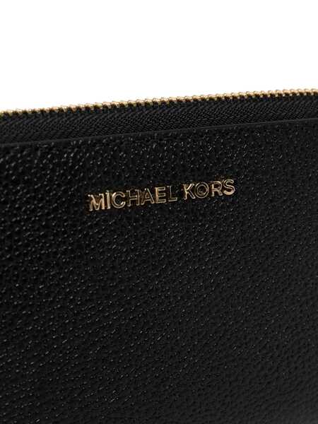 Portofele Michael Kors Michael Kors Leather Wallet Black Femei (BM 16940793) 4