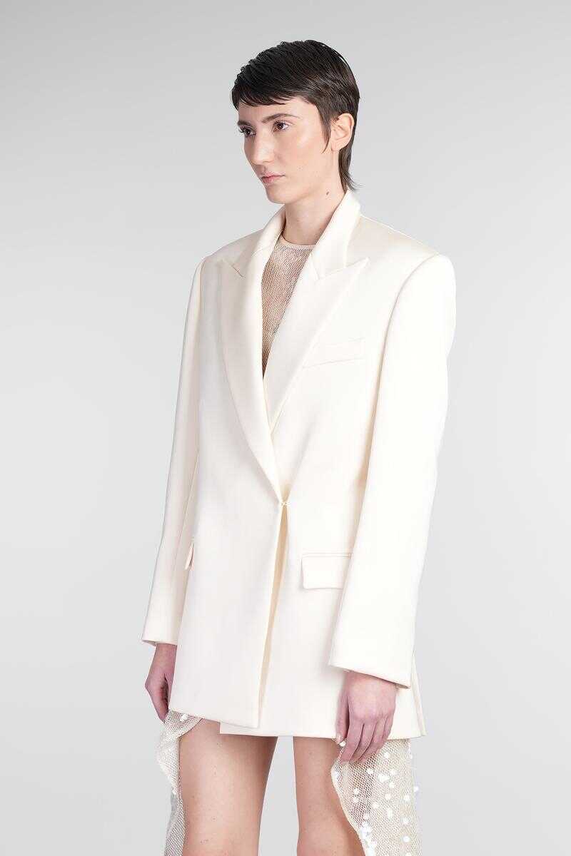 Sacouri DAVID KOMA David Koma Blazer Beige Femei (BM 16941300) 4