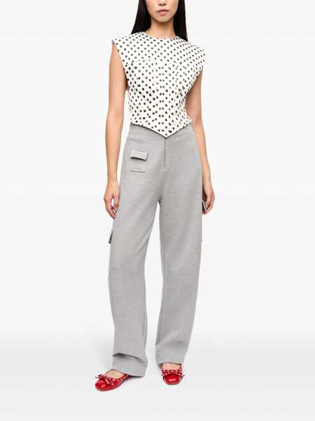 Pantaloni casual Ganni Ganni Pants GREY Femei (BM 16941369) 2
