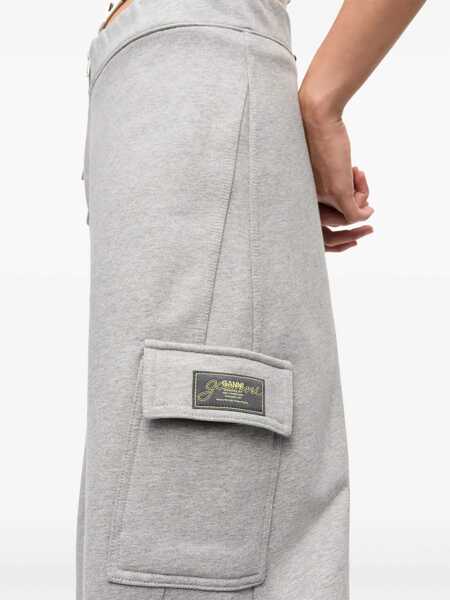 Pantaloni casual Ganni Ganni Pants GREY Femei (BM 16941369) 5