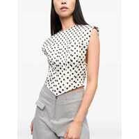 Topuri Dama pagina 84 - Bluze Ganni Ganni Blouse Beige Femei (BM 16941384) - B-mall.ro