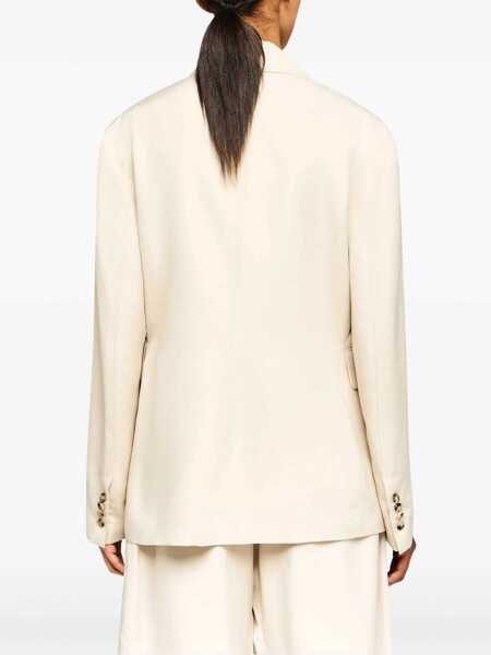 Sacouri JW Anderson JW Anderson Blazer Beige Femei (BM 16941405) 4