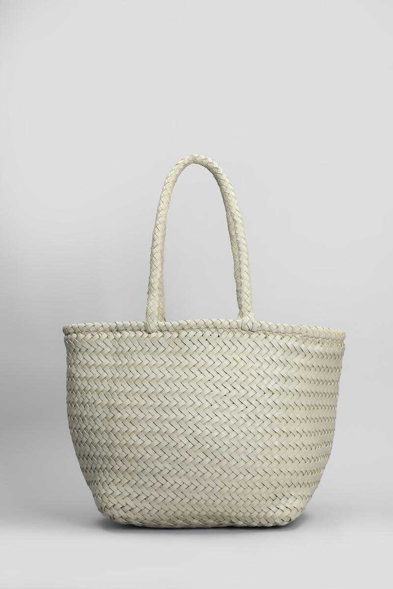 Genti de mana DRAGON DIFFUSION Dragon Diffusion Grace Basket Small Tote Beige Femei (BM 16941444) 3