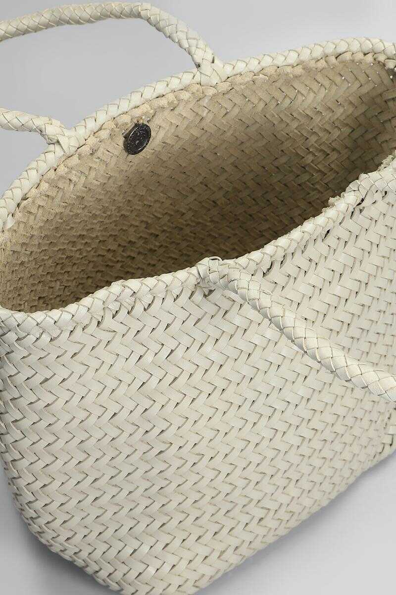 Genti de mana DRAGON DIFFUSION Dragon Diffusion Grace Basket Small Tote Beige Femei (BM 16941444) 4