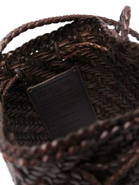 Genti de umar DRAGON DIFFUSION Dragon Diffusion Pompom Double Jump Shoulder Bag BROWN Femei (BM 16941447) 5