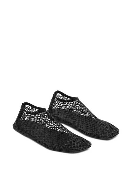 Balerini CHRISTOPHER ESBER Christopher Esber Minette Crystal Mesh Ballet Flats Black Femei (BM 16941675) 2