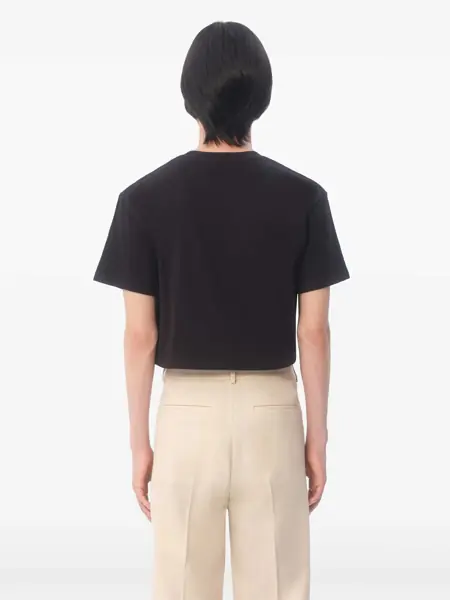 Topuri Valentino Garavani Valentino Garavani T-Shirts And Polos Black Barbati (BM 16943256) 4