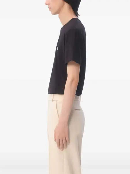 Topuri Valentino Garavani Valentino Garavani T-Shirts And Polos Black Barbati (BM 16943256) 5