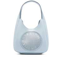 Genti de umar Stella McCartney Light Blue Bag With Embroidered Logo Femei