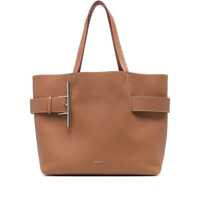 Genti de mana Alexander McQueen T-Bar Sling Calf Leather Tote Bag Femei