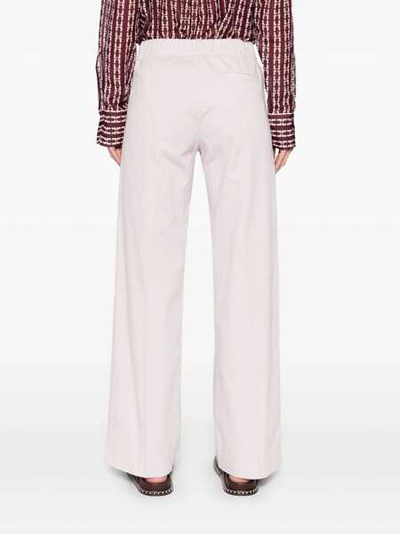 Pantaloni casual forteforte ForteForte My Pants Trousers In Cotton PINK Femei (BM 16946145) 4