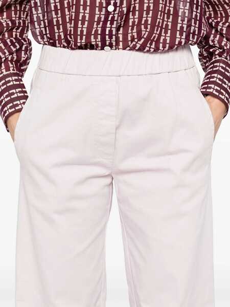 Pantaloni casual forteforte ForteForte My Pants Trousers In Cotton PINK Femei (BM 16946145) 5