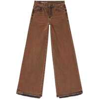 Blugi Diesel Diesel Rust-Effect Brown Wide-Leg Jeans