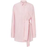 Rochii Philosophy Di Lorenzo Serafini Striped Short Chemiser Dress With Belt Femei