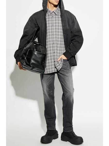 Blugi Diesel Diesel Grey Cotton Denim Jeans GREY Barbati (BM 16946520) 2