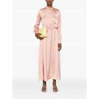 Rochii Fabiana Filippi Dama - Rochii Fabiana Filippi Fabiana Filippi Pink Viscose Maxi Dress FARD Femei (BM 16947504) - B-mall.ro