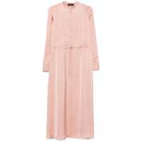 Rochii Fabiana Filippi Pink Viscose Maxi Dress Femei