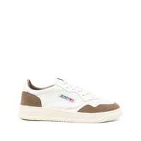 Sneakers Autry Medalist Sneakers In White Leather And Brown Suede Barbati