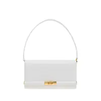 Genti de umar Dolce & Gabbana White Leather Shoulder Bag Femei