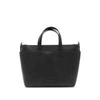 Genti de mana Fabiana Filippi Black Leather Totes Femei