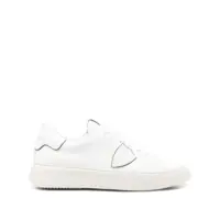 Sneakers Philippe Model Sneakers Temple In White Leather Barbati