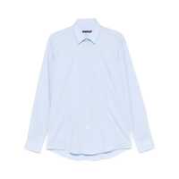 Camasi Daniele Alessandrini Iconic Shirt In Light Blue Cotton Barbati