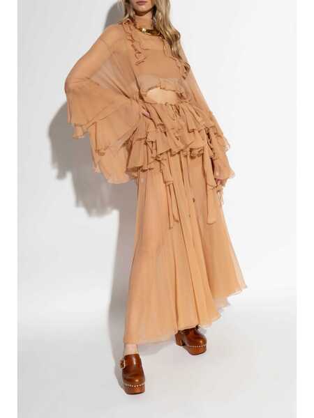 Sandale Chloe Chlo Sandals BROWN Femei (BM 16950219) 3