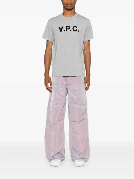 Topuri A.P.C. A.P.C. T-Shirts And Polos GREY Barbati (BM 16951203) 2