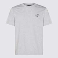 Tricouri Polo A.P.C. T-Shirt E Polo Heathered
Grey/Black Femei
