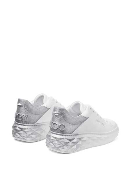 Sneakers Jimmy Choo Jimmy Choo White And Silver Sneakers WHITE Femei (BM 16952079) 3