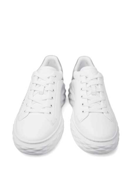 Sneakers Jimmy Choo Jimmy Choo White And Silver Sneakers WHITE Femei (BM 16952079) 4